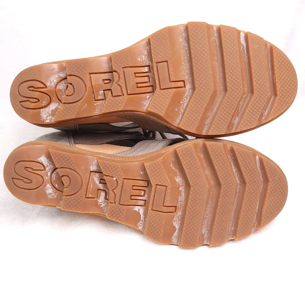 Sorel Joanie II NL3223-365 Lace Wedge Heel Sandals Women 8.5